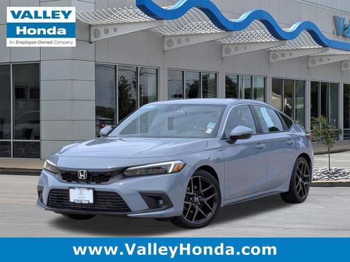 Sonic Gray Pearl 2022 Honda Civic Sport Touring