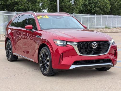 Soul Red Crystal Metallic 2024 Mazda CX-90 3.3 Turbo S