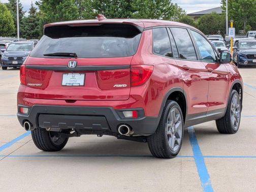 Radiant Red Metallic II 2023 Honda Passport AWD EX-L