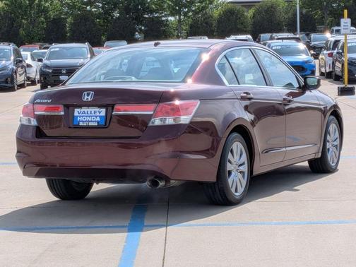 Basque Red Pearl 2011 Honda Accord EX-L