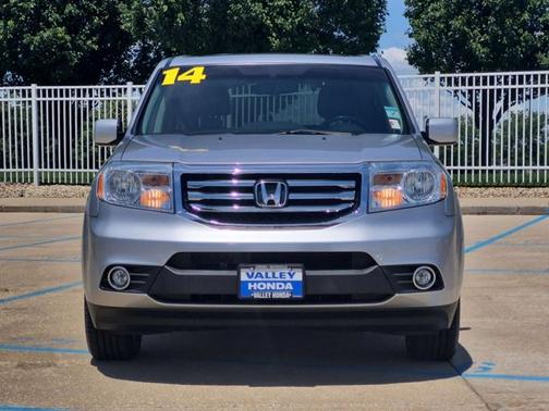 Alabaster Silver Metallic 2014 Honda Pilot EX-L