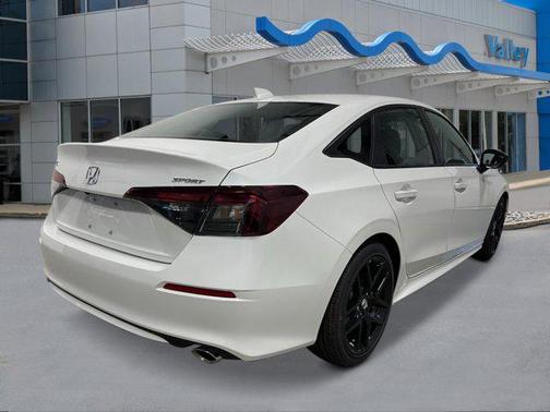 Platinum White Pearl 2026 Honda Civic Sport