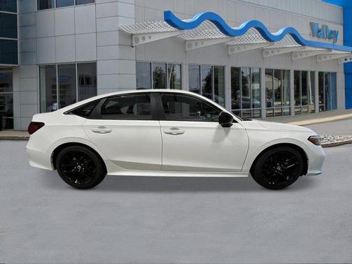 Platinum White Pearl 2026 Honda Civic Sport