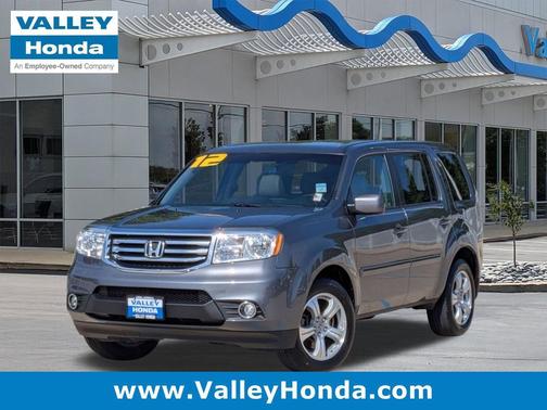Polished Metal Metallic 2012 Honda Pilot EX-L