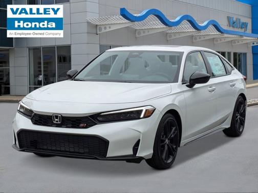 Platinum White Pearl 2026 Honda Civic Si Base