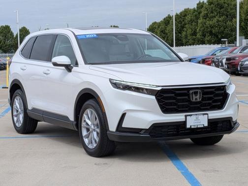 Platinum White Pearl 2023 Honda CR-V EX