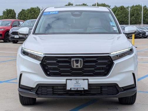 Platinum White Pearl 2023 Honda CR-V EX