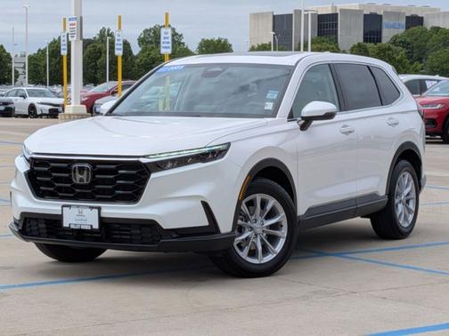 Platinum White Pearl 2023 Honda CR-V EX