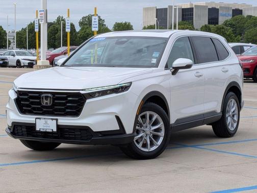 Platinum White Pearl 2023 Honda CR-V EX
