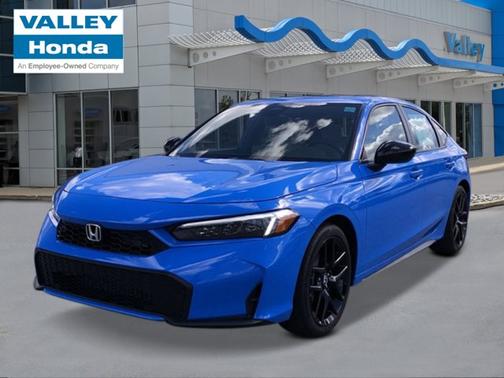 Boost Blue Pearl 2026 Honda Civic Hybrid Sport