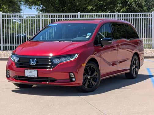 Radiant Red 2024 Honda Odyssey Sport