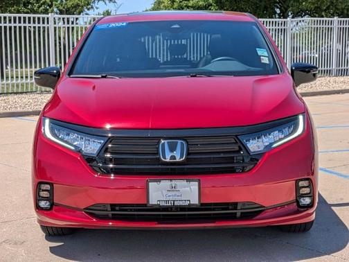 Radiant Red 2024 Honda Odyssey Sport