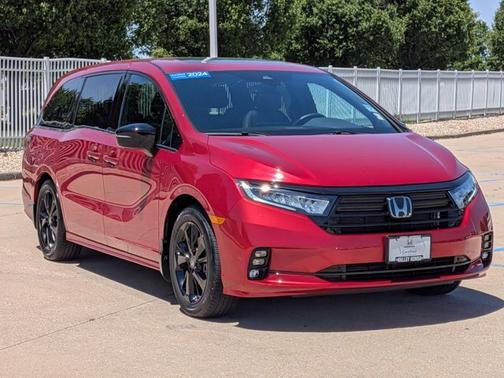 Radiant Red 2024 Honda Odyssey Sport