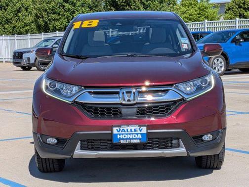 Red 2018 Honda CR-V EX