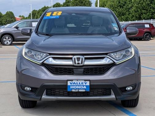 Gray 2018 Honda CR-V EX-L