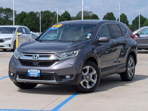 Gray 2018 Honda CR-V EX-L