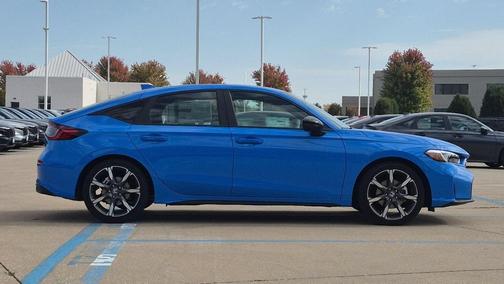 Boost Blue Pearl 2026 Honda Civic Hybrid Sport Touring