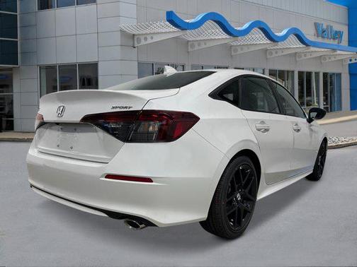 Platinum White Pearl 2026 Honda Civic Sport