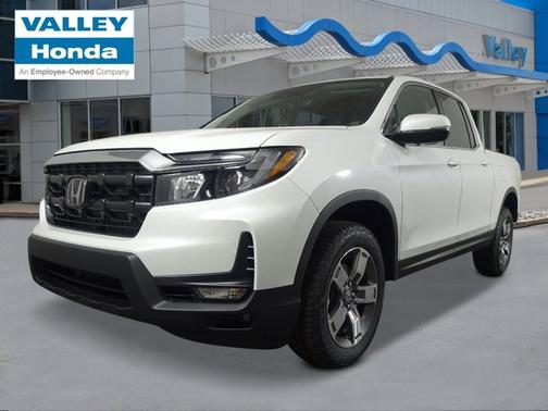 Platinum White Pearl 2026 Honda Ridgeline RTL