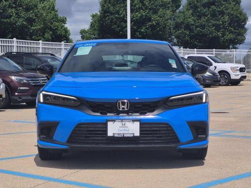 Boost Blue Pearl 2022 Honda Civic Sport