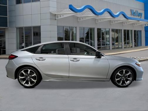 Solar Silver Metallic 2026 Honda Civic Hybrid Sport Touring