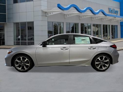 Solar Silver Metallic 2026 Honda Civic Hybrid Sport Touring