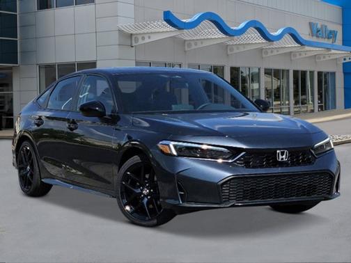 Meteorite Gray Metallic 2026 Honda Civic Hybrid Sport