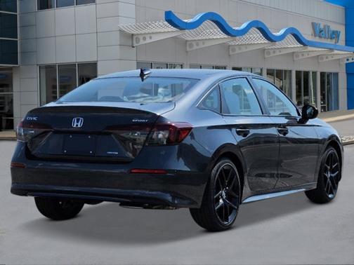 Meteorite Gray Metallic 2026 Honda Civic Hybrid Sport