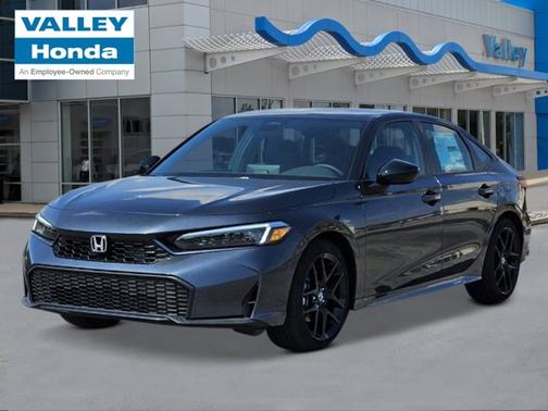 Meteorite Gray Metallic 2026 Honda Civic Hybrid Sport