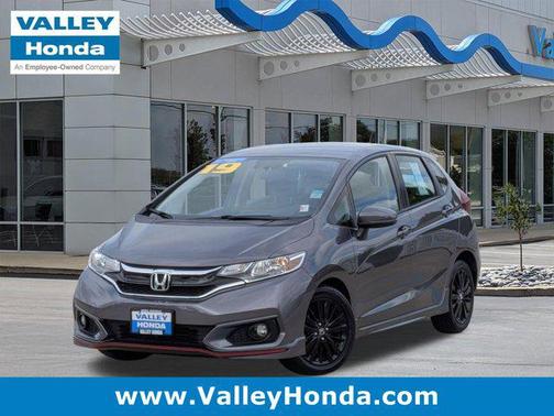 Modern Steel Metallic 2019 Honda Fit Sport