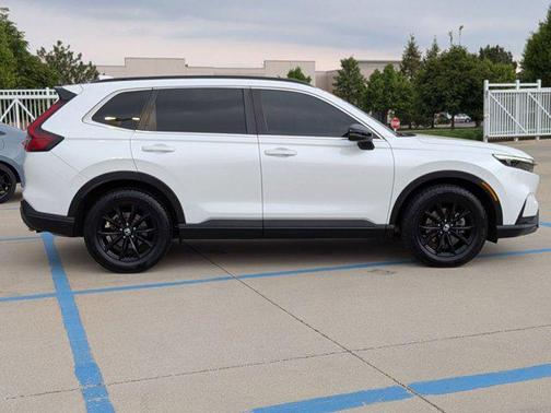 Platinum White Pearl 2023 Honda CR-V Hybrid Sport FWD