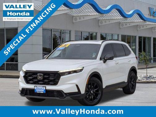 Platinum White Pearl 2023 Honda CR-V Hybrid Sport FWD