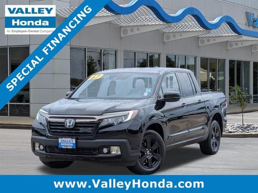 Crystal Black Pearl 2019 Honda Ridgeline Black