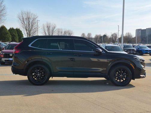 Crystal Black Pearl 2025 Honda CR-V Hybrid Sport AWD