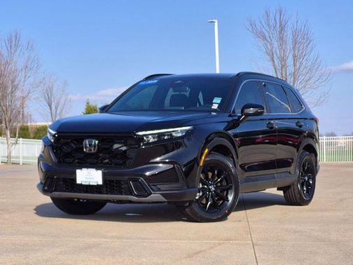Crystal Black Pearl 2025 Honda CR-V Hybrid Sport AWD