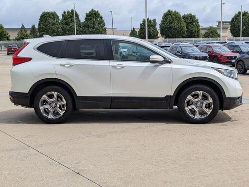 White Diamond Pearl 2018 Honda CR-V EX