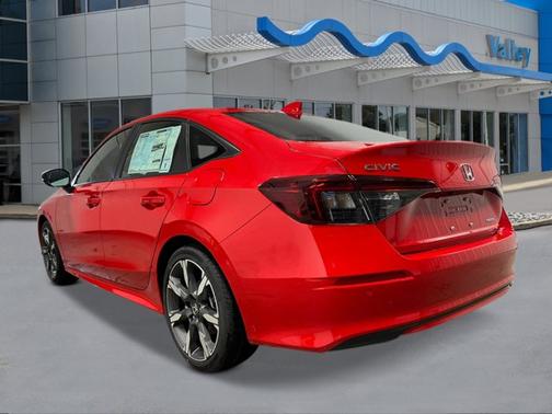 Rallye Red 2026 Honda Civic Hybrid Sport Touring