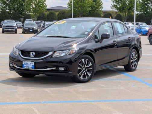 Crystal Black Pearl 2013 Honda Civic EX-L