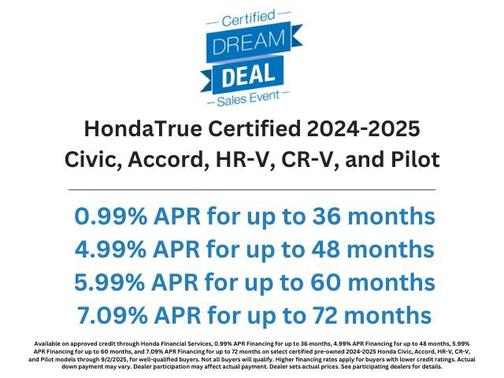 2024 Honda Accord EX 1.5T