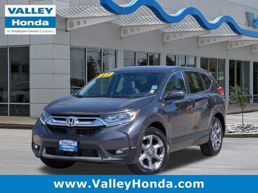 Gray 2019 Honda CR-V EX