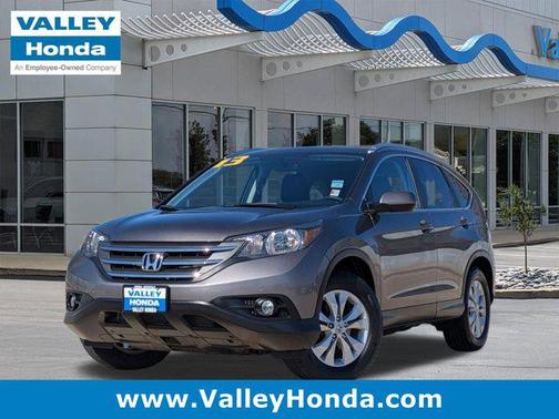 Gray 2013 Honda CR-V EX-L