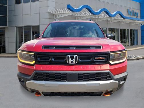 Radiant Red Metallic II 2026 Honda Passport AWD TrailSport Elite