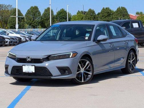 Sonic Gray Pearl 2022 Honda Civic Touring