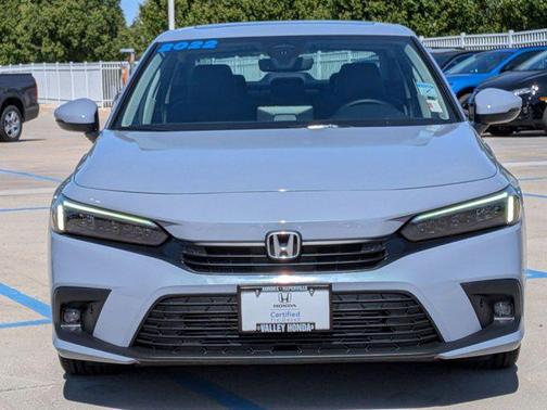 Sonic Gray Pearl 2022 Honda Civic Touring