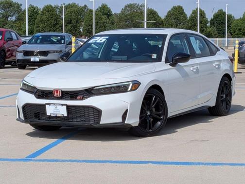 Platinum White Pearl 2026 Honda Civic Si Base