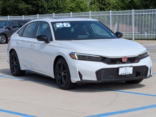 Platinum White Pearl 2026 Honda Civic Si Base