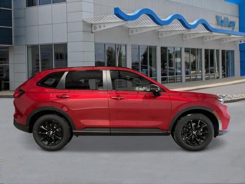 Radiant Red Metallic 2026 Honda CR-V Hybrid Sport AWD