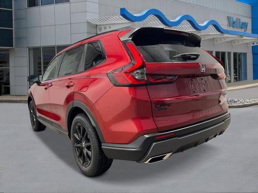 Radiant Red Metallic 2026 Honda CR-V Hybrid Sport AWD
