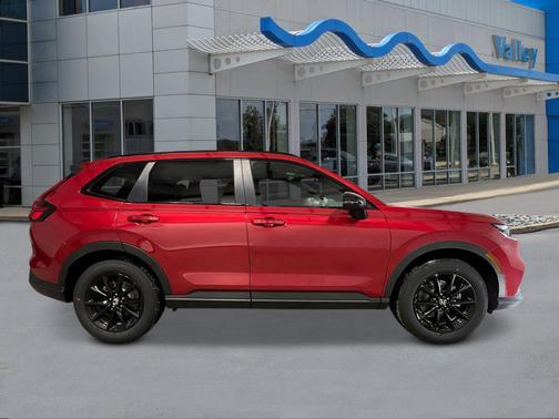 Radiant Red Metallic 2026 Honda CR-V Hybrid Sport AWD