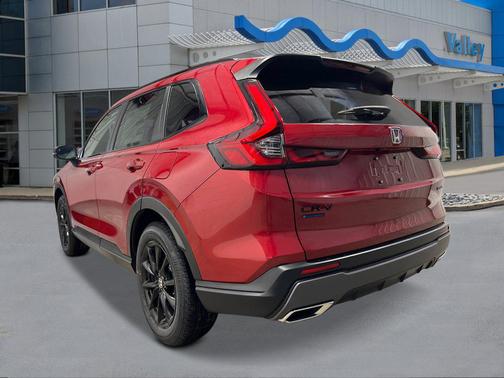 Radiant Red Metallic 2026 Honda CR-V Hybrid Sport AWD